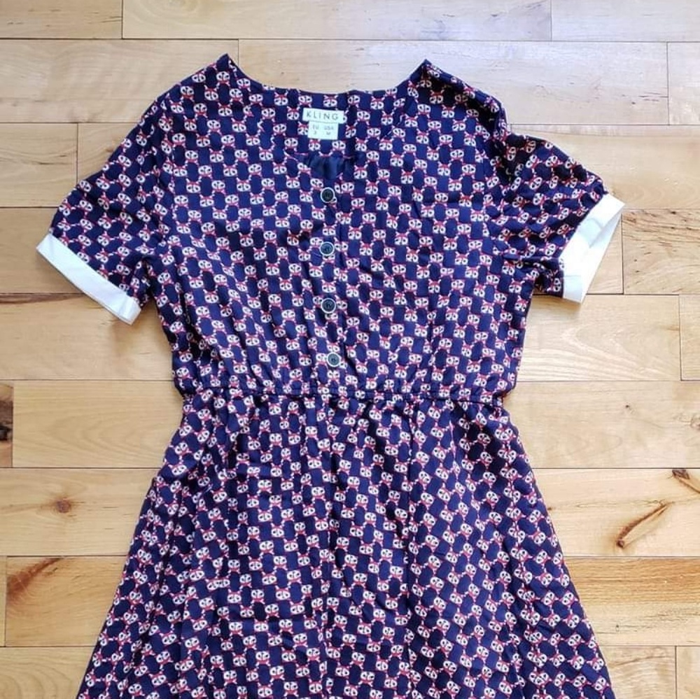 Kling raccoon print dress - Picture 2 of 4